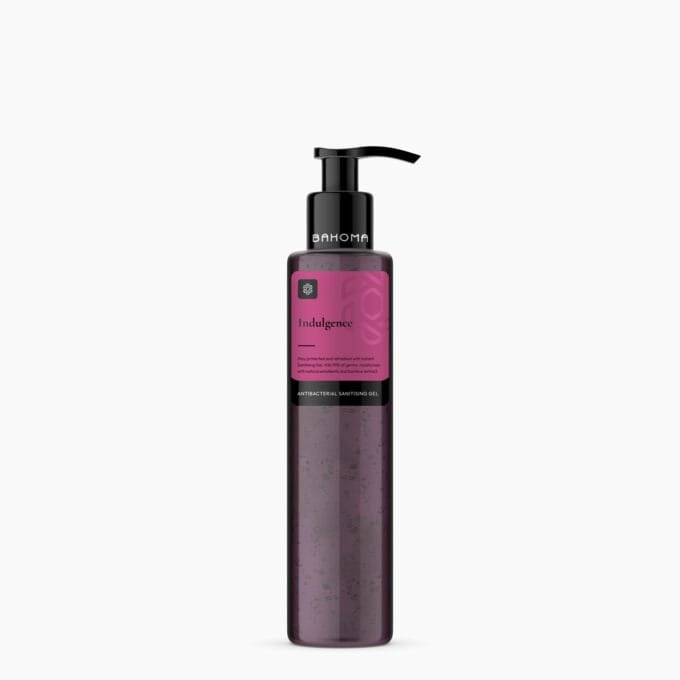 250ml Antibacterial Sanitising Gel - Indulgence