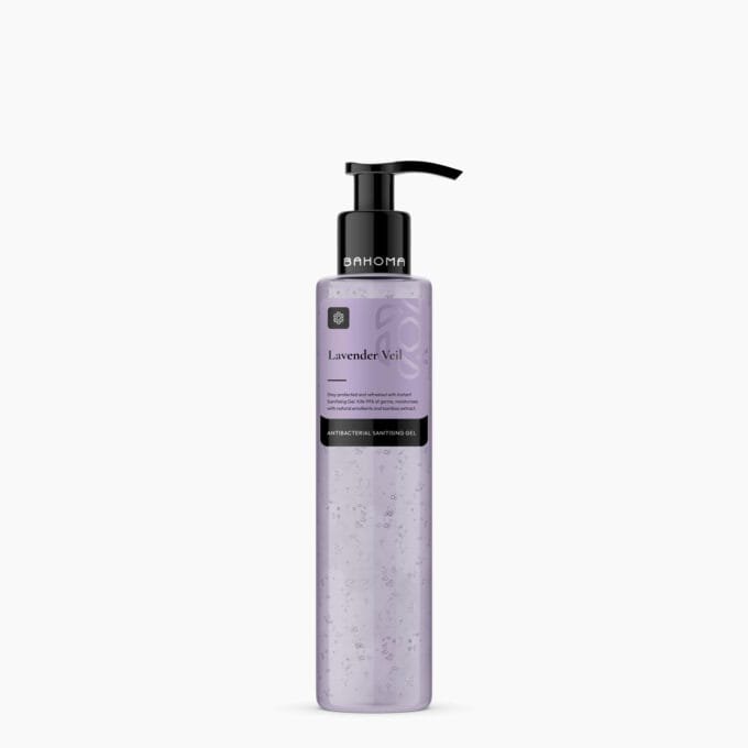 250ml Antibacterial Sanitising Gel - Lavender Veil