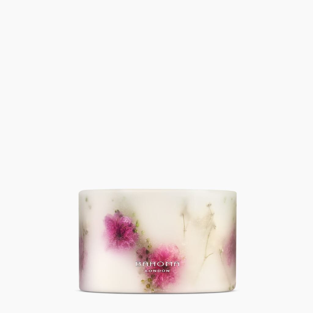 Sakura Small Pillar Candle Bahoma London