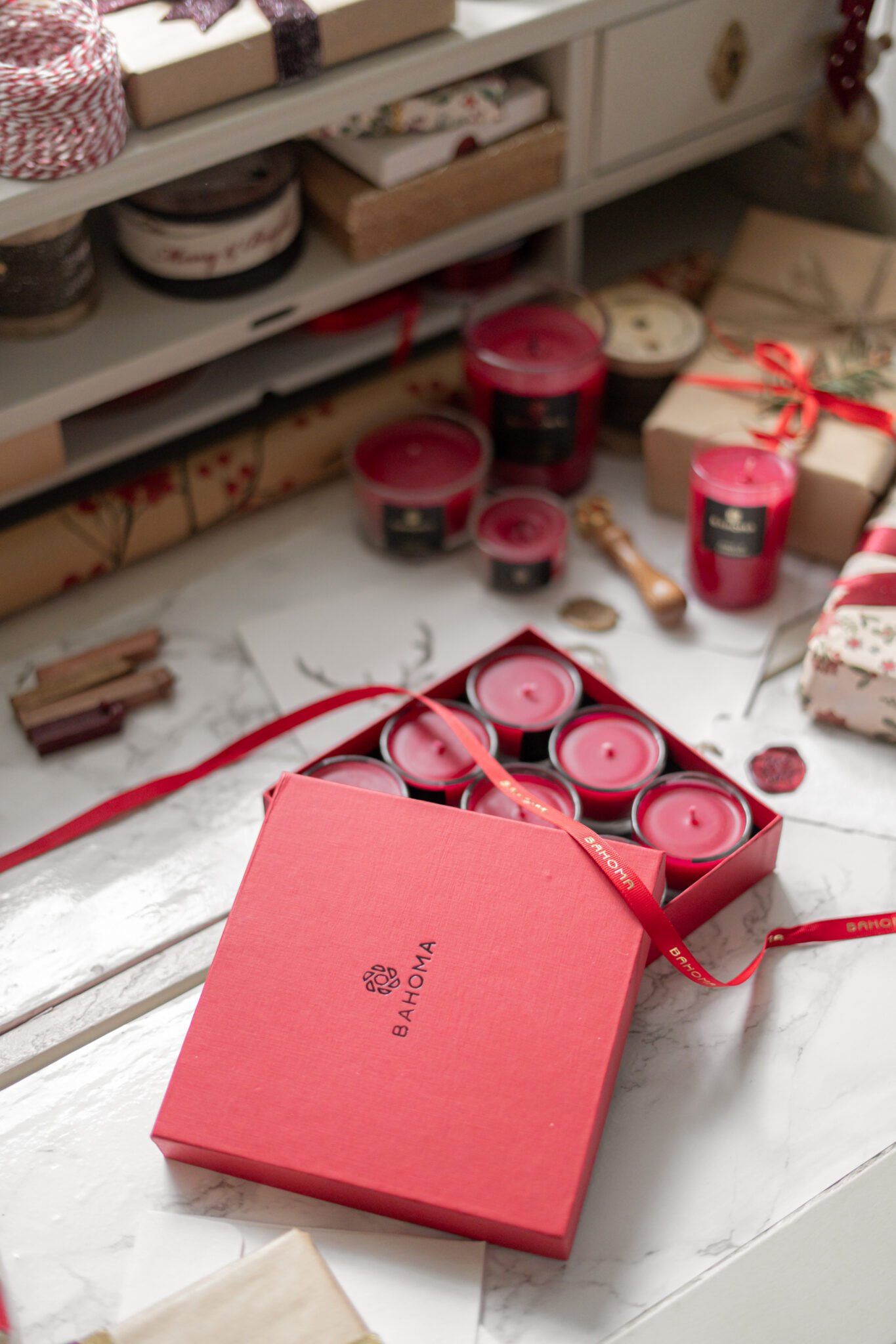 9 Lights Candle Set - Spirit of Christmas