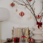 100ml Fragranced Octagonal Diffuser in Polished Glass Bottle in lifestyle setting