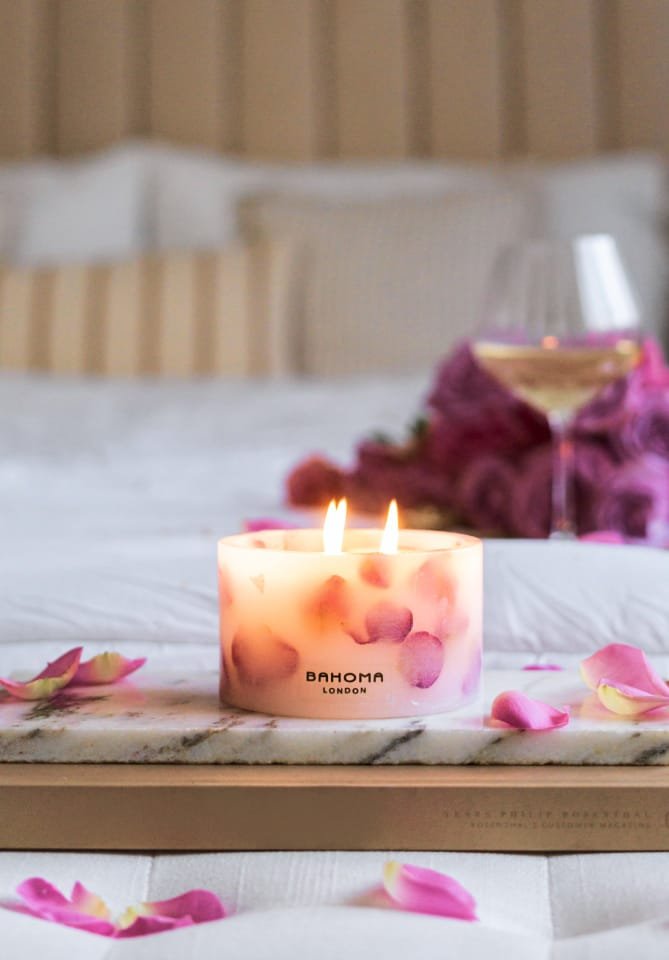 valentine's candle