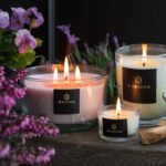 Perfect selection of mini, Large and 3 Wick candles in Alchemy collection fragrances