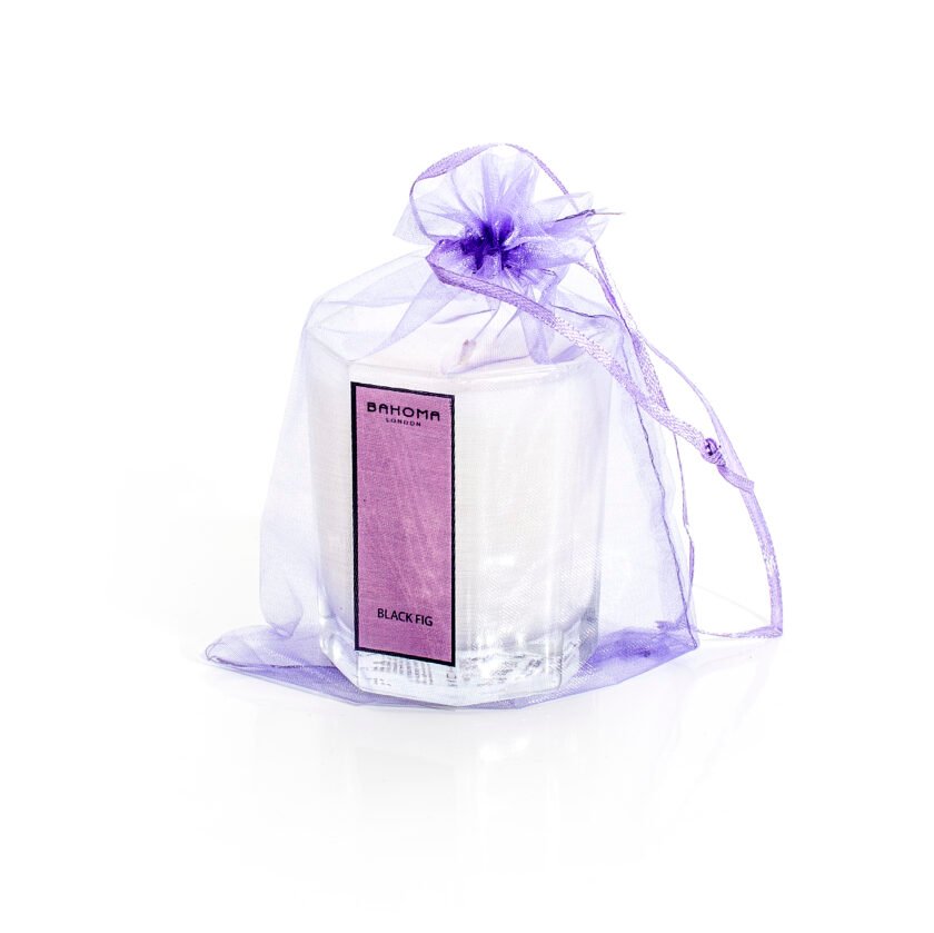 Octagonal candle in a bag - Image 3