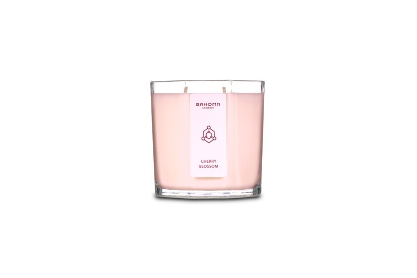 Cherry Blossom - Pink XL Octagonal Candle in a Gift Box