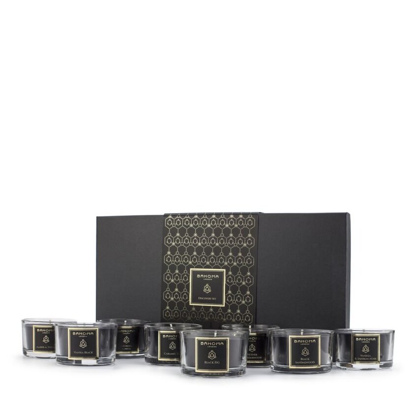 Discovery set of 8 mini candles