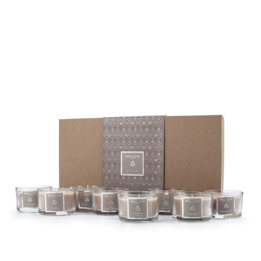 Discovery set of 8 mini candles