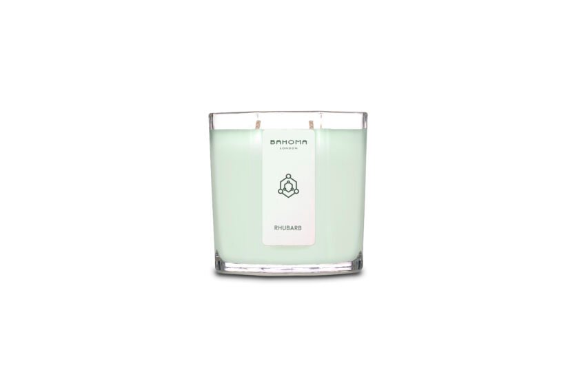 Rhubarb -  XL Octagonal Candle in a Gift Box