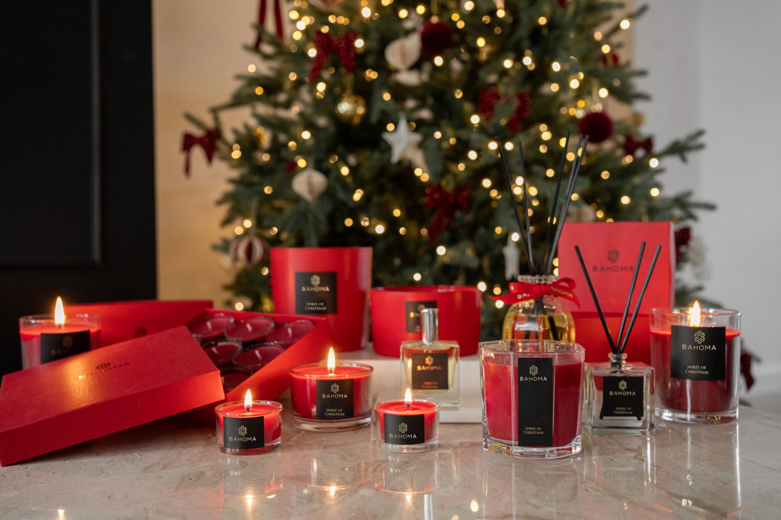 Christmas home fragrance arrangement HERO banner