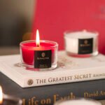 Set of 12 Mini Candles in a Gift Box - Spirit of Christmas